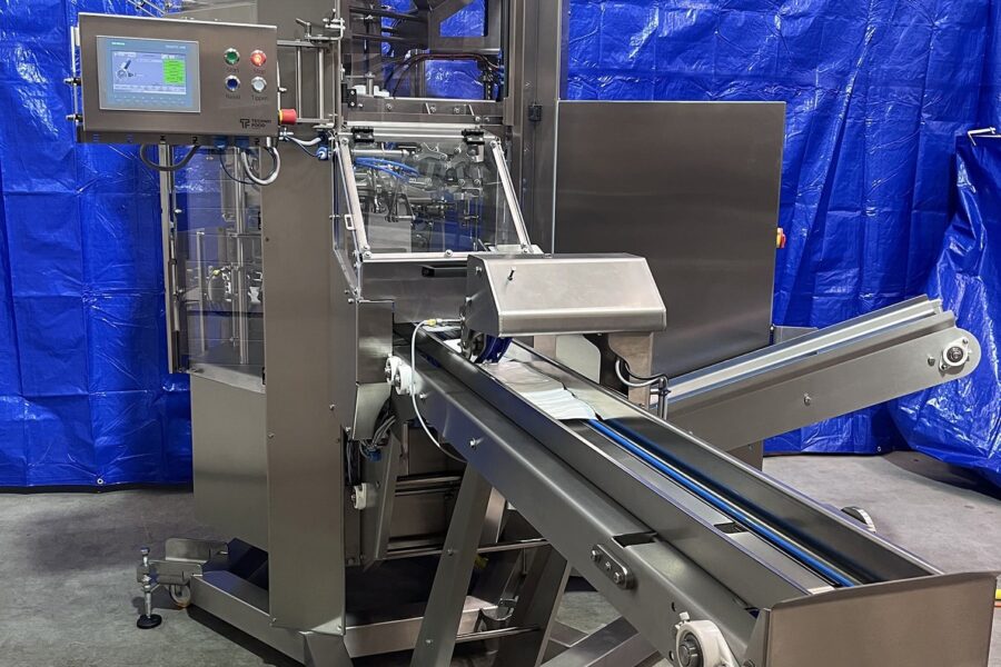 Technofood zakkenvulmachine en zakkensluitmachine
